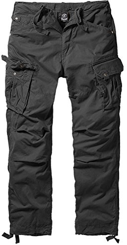 Brandit Columbia Mountain vintage cargobyxor byxor, svart, M