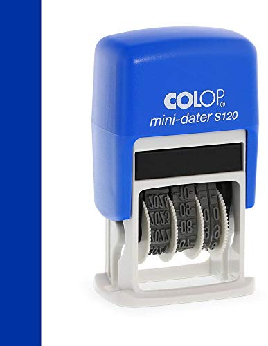 Colop Mini-Dater S 120 (SH 4 mm - 19x4 mm) Color Blau