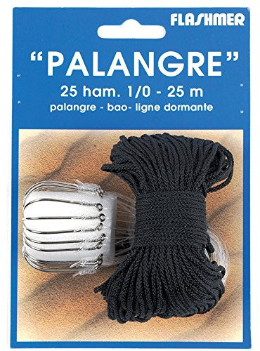 Ekologisk långrev 25 m 25 krokar nr 1/0