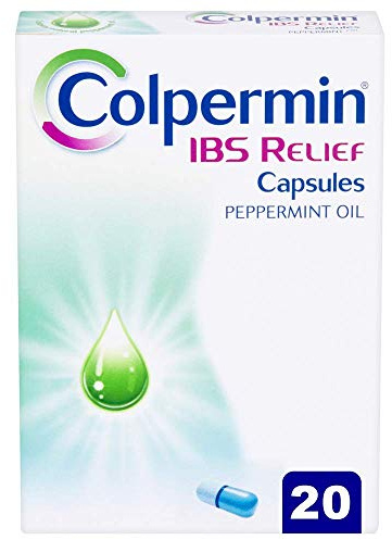 Colpermin Peppermint Oil Capsules 20 Capsules for Irritable Bowel Syndrome