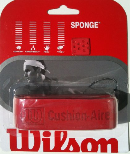 Wilson Cushion Aire Sponge Red Griffbänder für Tennis