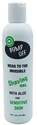 Bump Off Invisible Shaving Gel, 6 oz