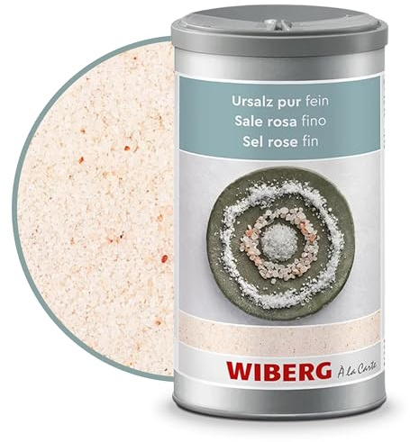 WIBERG Ursalz pur fein – Naturbelassenes Steinsalz – unjodiert, 1,35 kg