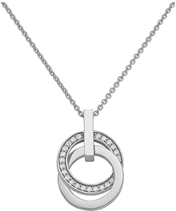 JETTE Damen-Kette Swing 26 Zirkonia 32002219
