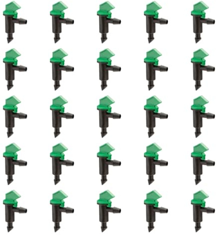 Rain Bird FE40-25S Drip Irrigation 4 Gallon Per Hour Flag Dripper/Emitter, 25-Pack