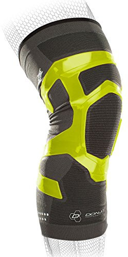 DonJoy Performance TRIZONE - Rodillera de compresión, pierna derecha, verde limo, XL