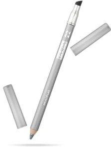 Pupa Milano Eye Pencil, 22 Pure Silver, Smooth Texture, Ophthalmologist Tested, Dual-Ended, 0.04 Oz