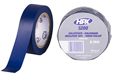 HPX ig1910 5200 cinta aislante, Azul, IL1910