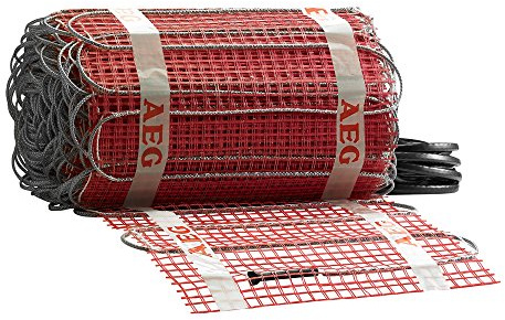 AEG elektrische Fußbodenheizung, Heizmatte 1,5 m², 200 Watt, Comfort Turbo Thermo Boden TBS TC 30 200/1,5 T, 234360