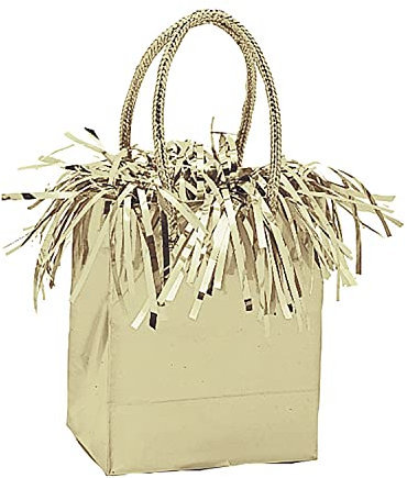 Unique- PARTYKIT Peso del globo, Color oro, Talla única (4984)