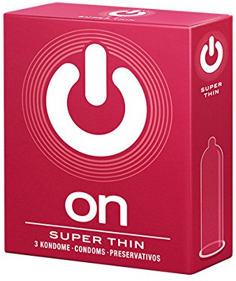 On! Super Thin 3 dünne Kondome für mehr Gefühl - 54mm Breite