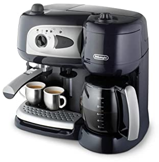 DeLonghi BCO 260.CD.1 Independiente Manual - Cafetera (Independiente, Cafetera combinada, 2,6 L, Dosis de café, De café molido, Negro)