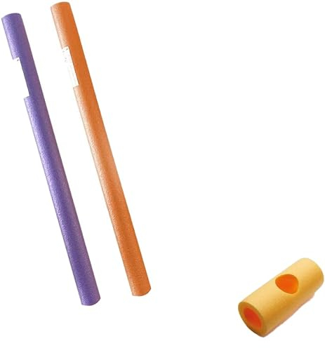 Grevinga® Poolnudel und Verbinder Set - 4 Loch | 2 Poolnudeln + 1 Verbinder