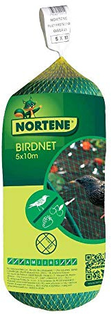 Nortene : Filet De Protection Oiseaux : Vert 5x10m