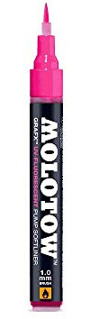 Filzstift Molotow Grafx UV orange, Alkoholbasis