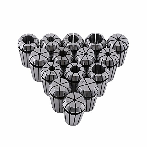 ER20 Spannzangen Set 15-teilig, 1-13mm
