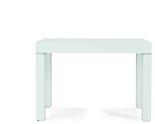 KONTE.DESIGN Consolle allungabile SORRENTO in legno, Bianco, 110 x 50 x 75 cm