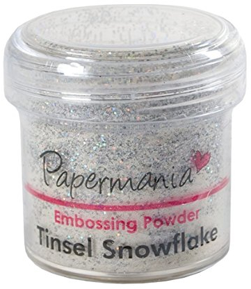 Docrafts 1 oz Embossing-Puder, Schneeflocke, Lametta