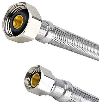 Plumb Pak 36 Lead-Free E-Z Faucet Supply Tube, Stainless Steel