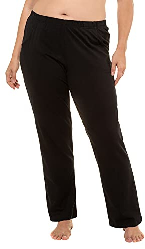 Pantalon Sport, Bootcut, Coton et élasthanne Noir 42+ 640831 10-42+