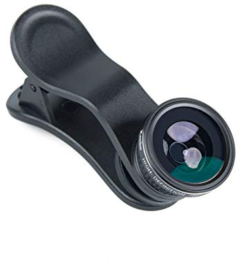 Kenko Real Pro Clip Fisheye Lens Converter for Mobile Device - Black