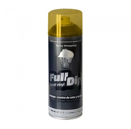 Full Dip - Vernice spray per fari, color giallo fumé, 400 ml