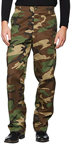 Unbekannt Rangerhose 4 Farben Zur Wahl Verbesserte Qualität, Pantalones De Camuflaje Hombre, Woodland, L