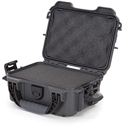 Nanuk 903 wasserdichter Hartschalenkoffer mit Schaumstoffeinlage – Graphit