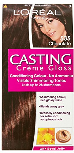 3 x L'Oreal Paris Casting Creme Gloss Conditioning Colour 535 Chocolate