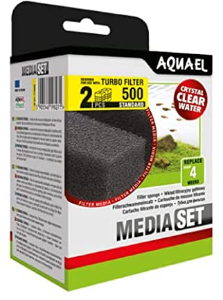 AquaEL SPONGE TURBO 500 2 stycken