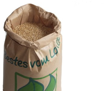 WIDU Bio Weizen geeignet zum Backen Getreide Ganzes Korn 12,5 KG Getreidesack
