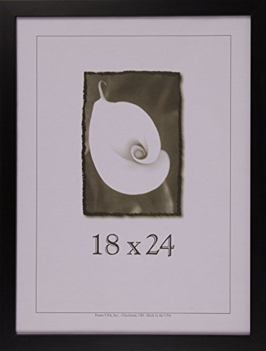 Frame USA Affordable Large Series 18x24 Wood Picture Frames (Black)