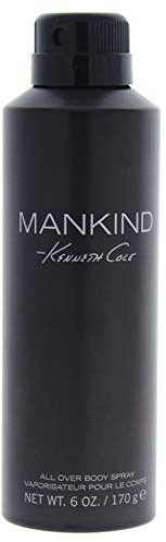 Kenneth Cole Mankind Body Spray for Men, 6.0 Fl. Oz.