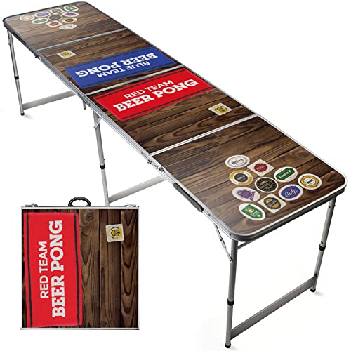 Original Tasse, offizieller Standard Bierpong-Tisch, 240 x 60 x 70 cm, Team