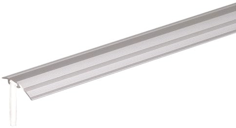 Alberts 490720 Profilé de finition, fixation masquée | aluminium, couleur argent, anodisé | 900 x 38 mm
