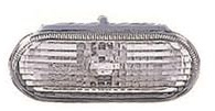 Depo 3103127 Reversible, Piloto Lateral, Sin Portalámpara (Grupo Óptico), Blanco