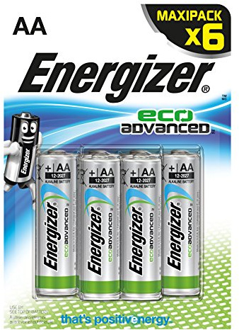 Energizer Ecoadvanced - Confezione da 6 pile AA/LR06
