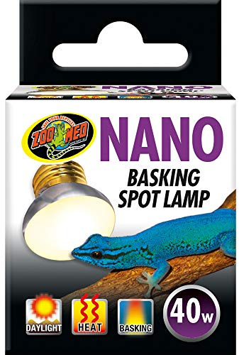 Zoo Med SL-40NE Nano Basking Spot Lamp 40 W - Tageslicht Wärmelampe für Nano Terrarien