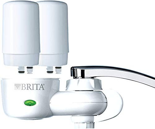 BRITA 8273810 On Tap Agua para Grifo (Incluye 1 Sistema+2 filtros), Blanco, Faucet System with 2 Filters