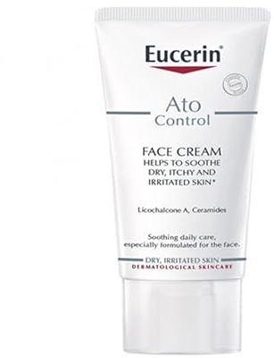Eucerin AtoControl Face Care Cream for Reduces Redness and Itching, 50ml