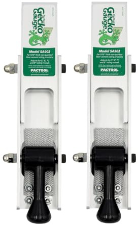 PacTool SA902 Gecko Gauge Kit de Montage de Parement pour Installation de Parement en Fibro-Ciment 5/16