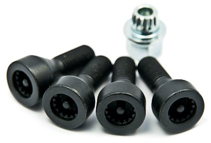 Original BMW Radsicherungsschrauben Felgenschlösser für viele BMW Fahrzeugmodelle mit M12 x 1,5