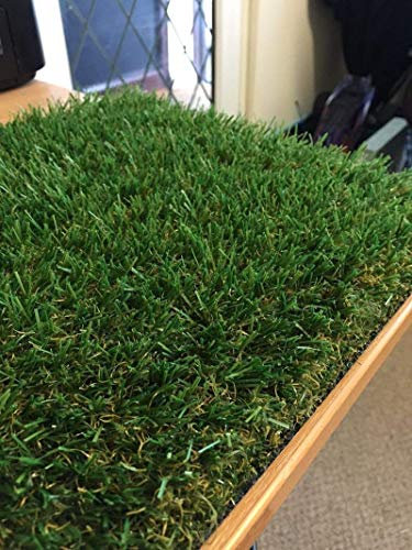 Luxury 30mm Pile Height Artificial Grass | Choose from 47 Sizes on this Listing | Cheap Natural & Realistic Looking Astro Garden Lawn | 4 x 3m of Cheap High Density Fake Turf