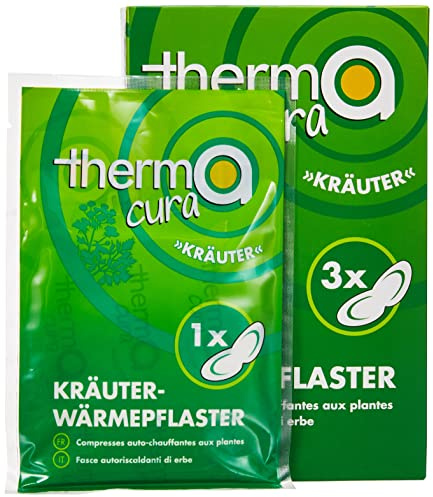 Therma Cura Selbstwärmend Kräuterwärmepflaster, 3 Stück