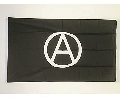 AZ FLAG Bandiera Anarchia 90x60cm - Bandiera ANARCHICA 60 x 90 cm