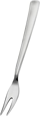 RÖSLE Vorlegegabel VS600, Hochwertige Gabel zum Servieren von Fleisch, Wurst und Käse, Edelstahl 18/10, Länge 19 cm, spülmaschinengeeignet, Silber