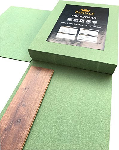 7m2 Pack - Fibre Boards Floor 7mm Laminate Flooring Underlay Engineered Insulation Thermal Sound Wood Floor by Royale Flooring