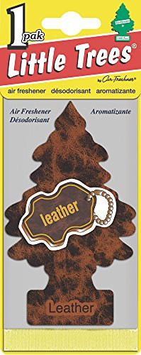 MAGIC TREE LITTLE TREE LEATHER FRAGRANCE CAR AIR FRESHENER PACK OF 20