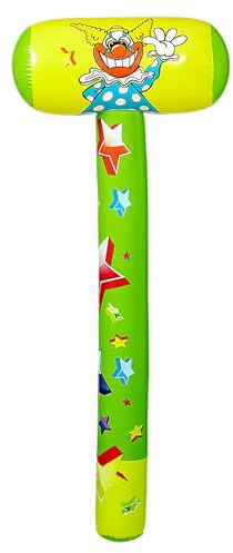W WIDMANN MILANO Party Fashion 04829 - Aufblasbarer Hammer, 96 cm, Handwerker, Karneval, Mottoparty