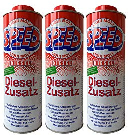 3x Kraftstoff Additiv LIQUI MOLY 5160 Speed Diesel-Zusatz Reiniger Ablagerungen 1 L